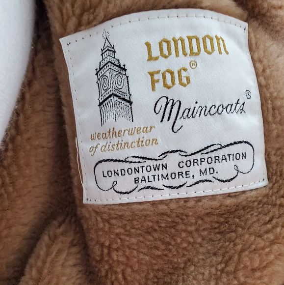 London Fog Vintage Maincoats Long Women's Jacket Size 12M - Picture 5 of 16